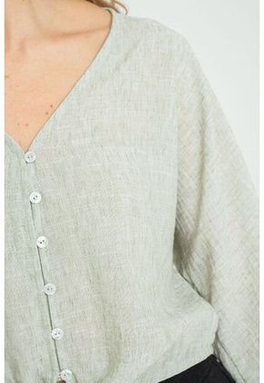 Blusa Dalia Verde Ragged Pf11112939