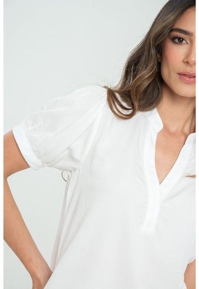 Blusa Zafiro Blanco Ragged Pf11112834