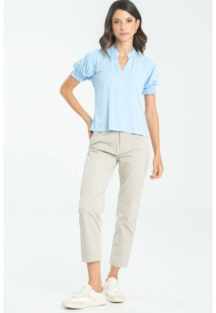 Blusa Hakiki Azul Ragged Pf11112913