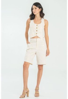 Chaleco Golden Beige Ragged Pf11150039