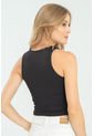 Top Amatista Negro Ragged Pf13120806 de Ragged