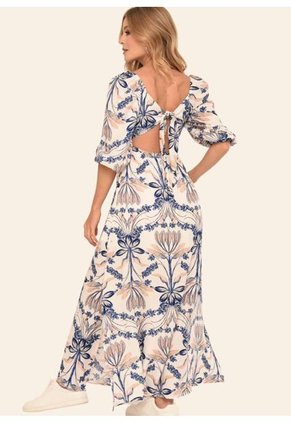 Vestido Santorini Blanco Ragged Pf11511106