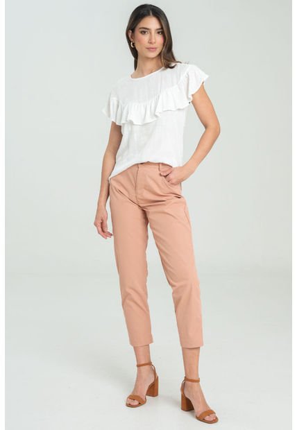 Pantalon Safari 5 Bolsillos Rosa Ragged Pf11310856