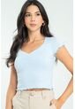 Top Rib Camile Azul Ragged Pf11121151 de Ragged