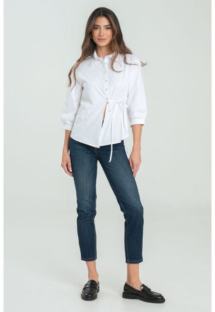 Camisa Twofer Blanco Ragged Pf11112941