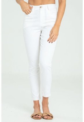 Pantalon Skinny 5 Bolsillos Blanco Ragged Pf11310831