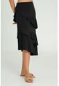 Falda Shlide Negro Ragged Pf11320492 de Ragged