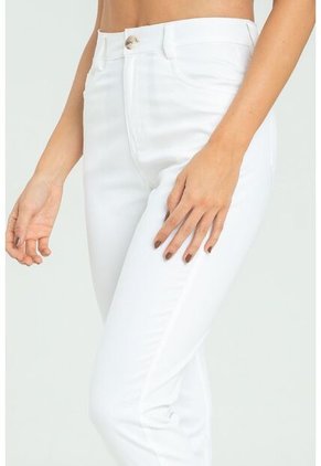 Pantalon Skinny 5 Bolsillos Blanco Ragged Pf11310831