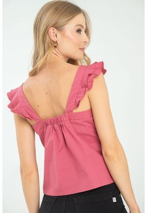 Blusa Libertie Rojo Ragged Pf11112907