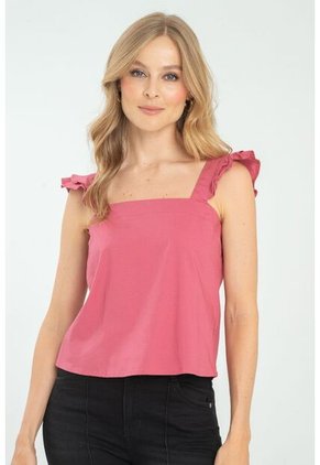 Blusa Libertie Rojo Ragged Pf11112907
