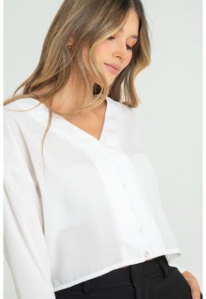 Blusa Blahise Blanco Ragged Pf12110840