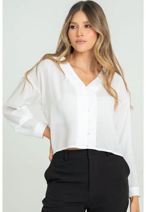 Blusa Blahise Blanco Ragged Pf12110840