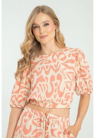 Blusa Thammy Naranja Ragged Pf11112920 Ragged