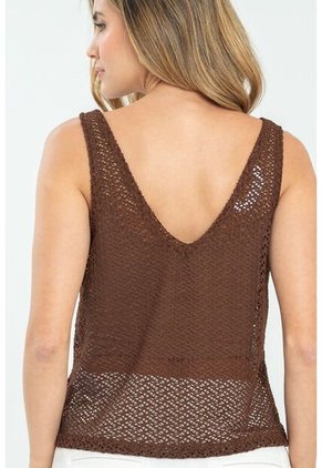 Blusa Blendieh Café Ragged Pf11112863