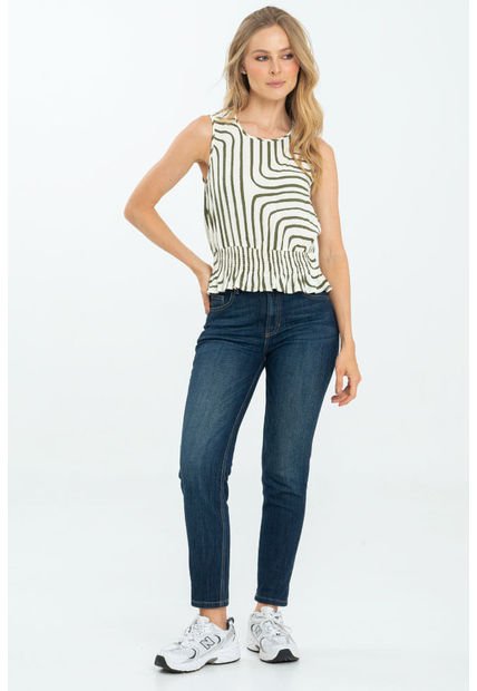 Jeans Boston Azul Ragged Pf21350057