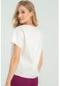Blusa Popelina Blanco Ragged Pf11112924 de Ragged
