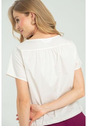 Blusa Popelina Blanco Ragged Pf11112924