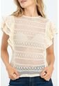 Blusa Tejida Boleros Blanco Ragged Pf11112928 de Ragged