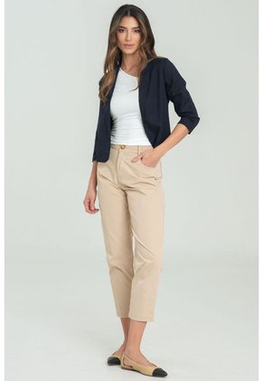 Chaqueta Tejida Lino Azul Ragged Pf11130270