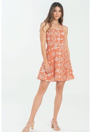 Vestido Hailey Rosa Ragged Pf11511375