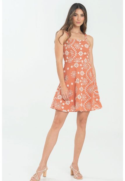 Vestido Hailey Rosa Ragged Pf11511375