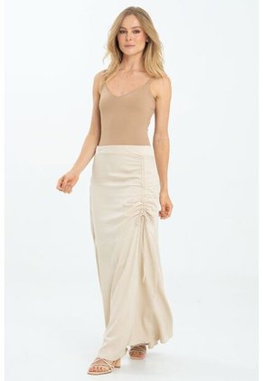 Falda Hyacinth Beige Ragged Pf11320485