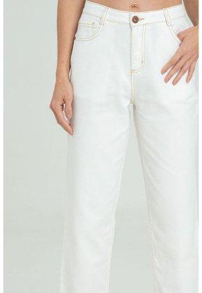 Pantalon Atlantida Pespuntes Blanco Ragged Pf21310040