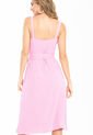 Vestido Midi Wrap Rosa Ragged Pf11511271 de Ragged