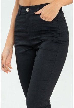 Pantalon Skinny 5 Bolsillos Negro Ragged Pf11310831