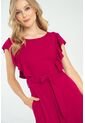 Vestido Largo Rohena Rojo Ragged Pf11511346 de Ragged