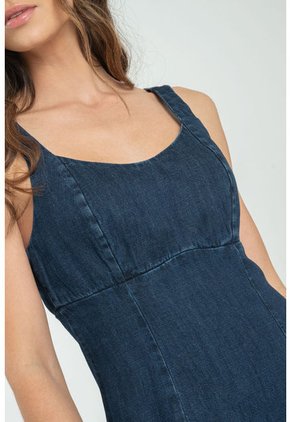 Vestido Alaska Denim Azul Ragged Pf21510016