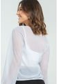 Blusa Silver Plisada Plateado Ragged Pf11112854 de Ragged