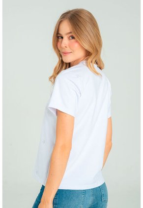 Camiseta Cristal Blanco Ragged Pf21120098