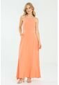 Vestido Halter Michelle Naranja Ragged Pf11511366 de Ragged