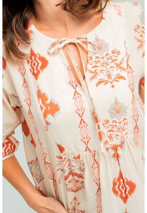 Blusa Mercy Beige Ragged Pf11112989