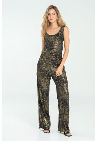 Pantalon Cleo Brillo Dorado Ragged Pf11310823 Ragged