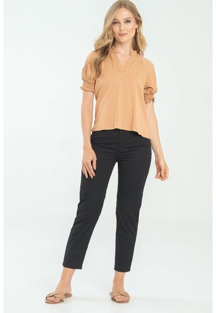 Blusa Hakiki Beige Ragged Pf11112913