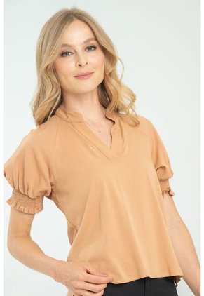 Blusa Hakiki Beige Ragged Pf11112913