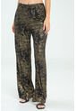 Pantalon Cleo Brillo Dorado Ragged Pf11310823 de Ragged