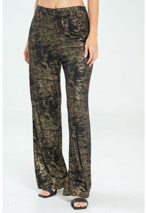 Pantalon Cleo Brillo Dorado Ragged Pf11310823