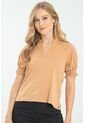 Blusa Hakiki Beige Ragged Pf11112913 de Ragged