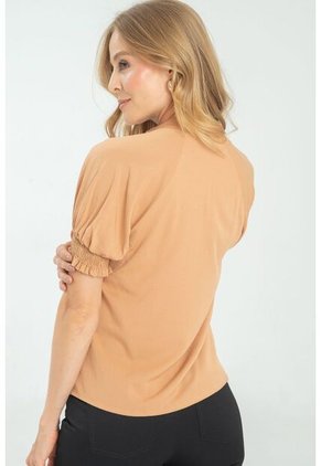 Blusa Hakiki Beige Ragged Pf11112913