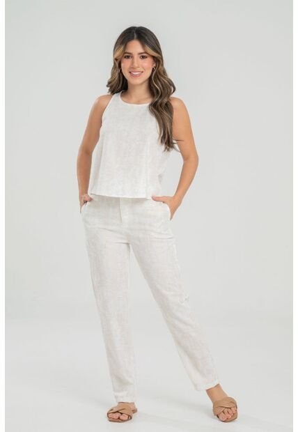 Blusa Nhovos Plateado Ragged Pf31113423