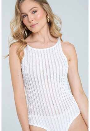 Body Macarena Blanco Ragged Pf11100013