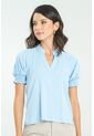 Blusa Hakiki Azul Ragged Pf11112913 de Ragged