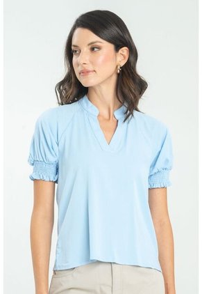Blusa Hakiki Azul Ragged Pf11112913