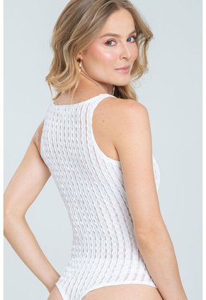Body Macarena Blanco Ragged Pf11100013