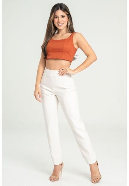 Crop Top Heffing Café Ragged Pf31113448
