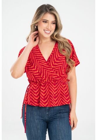 Blusa Fhaux Naranja Ragged Pf31113451 Ragged