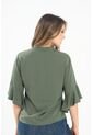 Blusa Karina Verde Ragged Pf31113445 de Ragged